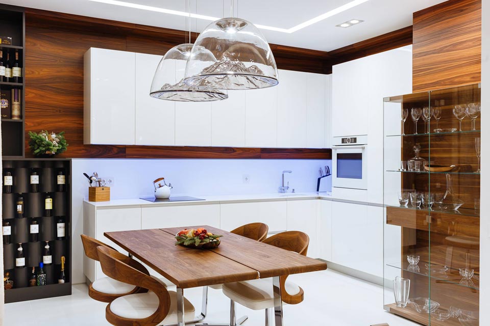 интерьер-кухни-White-appartment